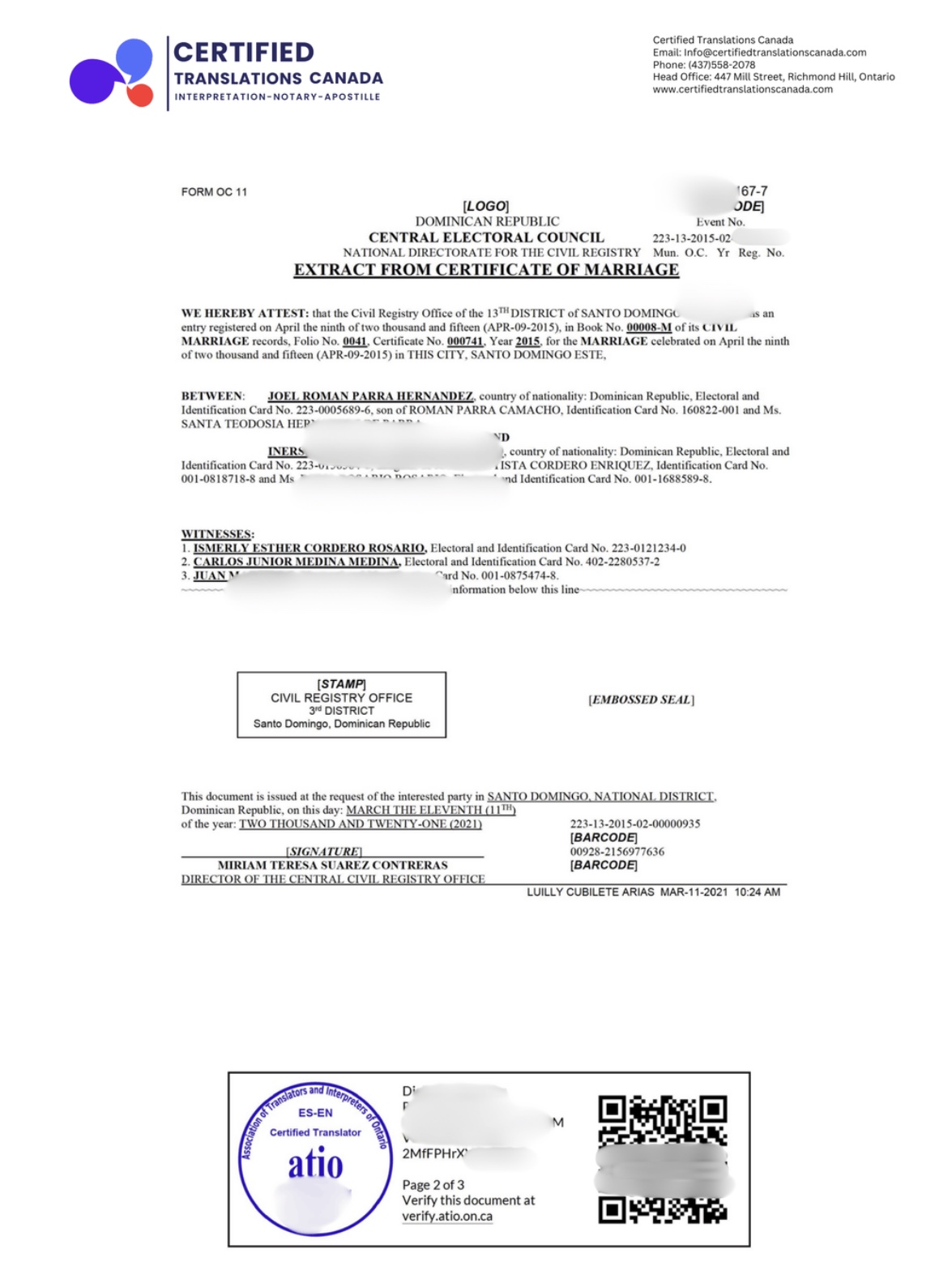 Provincial Sample 2